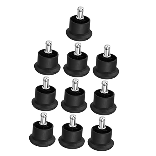 POPETPOP 10Stücke Bürostuhl Stopper Teilig Möbelbein Stecker Für Kratzschutz Für Hartböden Geräuschreduzierend Und Stabil Einfache Montage Ohne Werkzeug von POPETPOP