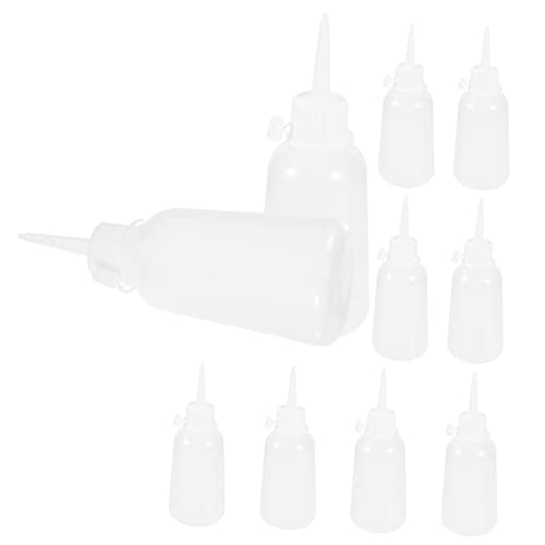 POPETPOP 10Stücke Kleberflaschen Squeeze Flaschen für Präzise Anwendung bei Reparaturen für Türschlösser Nähmaschinen und Mehr mit Praktischem Design POPETPOP 10Stücke Kleberflaschen Squeeze Flaschen für Präzise Anwendung bei Reparaturen für Türschlösser Nähmaschinen und Mehr mit Praktischem Design von POPETPOP