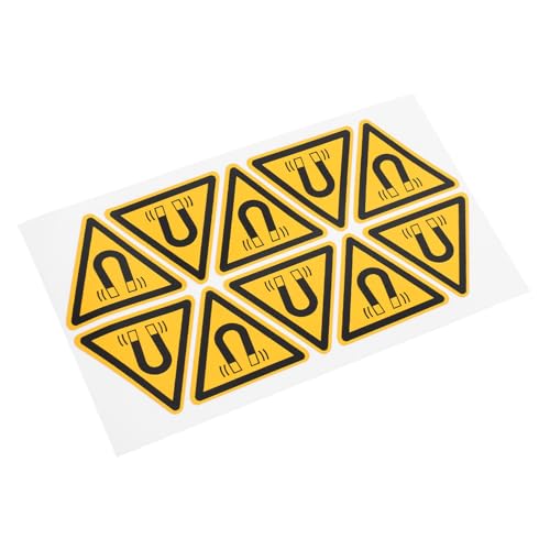 POPETPOP 10Stücke Magnetfeld Gefahr Warnaufkleber für Maschinen wasserdichte Sicherheitszeichen Selbstklebende Etiketten zur Verbesserung Arbeitssicherheit in Fabriken POPETPOP 10Stücke Magnetfeld Gefahr Warnaufkleber für Maschinen wasserdichte Sicherheitszeichen Selbstklebende Etiketten zur Verbesserung Arbeitssicherheit in Fabriken von POPETPOP