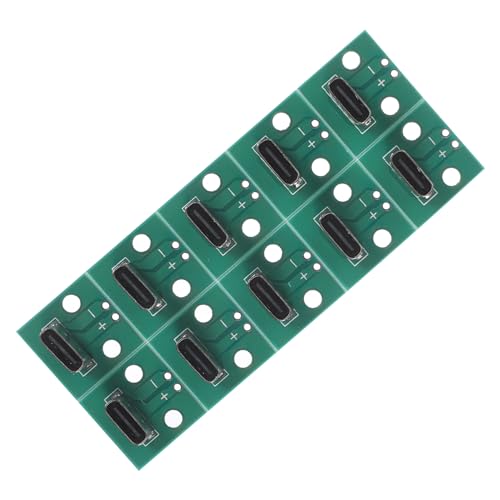 POPETPOP 10stücke USB c PCB Adapterplatine Polig -c Steckverbinder Für Datenübertragung Installieren Langlebig Und Stabil Für DIY-projekte Und Kabelreparaturen POPETPOP 10stücke USB c PCB Adapterplatine Polig -c Steckverbinder Für Datenübertragung Installieren Langlebig Und Stabil Für DIY-projekte Und Kabelreparaturen von POPETPOP