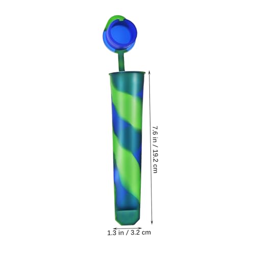 POPETPOP 12 Stück Teiliges Silikon Eisformen mit Yogurt Tubes Wiederverwendbare Eisform mit Mehreren Fächern Lebensmittelecht Robust und Vielseitig für Eiscreme Joghurt und Desserts POPETPOP 12 Stück Teiliges Silikon Eisformen mit Yogurt Tubes Wiederverwendbare Eisform mit Mehreren Fächern Lebensmittelecht Robust und Vielseitig für Eiscreme Joghurt und Desserts von POPETPOP