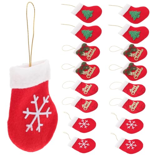 POPETPOP 16 Stück Teiliges Kleine Weihnachtsstrümpfe Hängend Weihnachtsdeko Klassisch Festliche Geschenkbeutel für Weihnachtsfeier Zuhause Dekoration POPETPOP 16 Stück Teiliges Kleine Weihnachtsstrümpfe Hängend Weihnachtsdeko Klassisch Festliche Geschenkbeutel für Weihnachtsfeier Zuhause Dekoration von POPETPOP