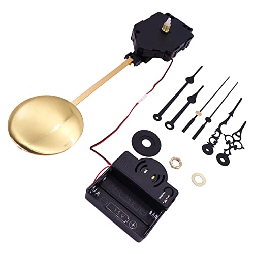 POPETPOP 1Satz Ersatz Pendelantriebseinheit Für DIY Musikbox Und Wanduhr Geräuschloses Quarzuhrwerk Mit Pendelbewegung Uhrwerk Reparatur Kit Ohne Batterie Für Uhrenbastler POPETPOP 1Satz Ersatz Pendelantriebseinheit Für DIY Musikbox Und Wanduhr Geräuschloses Quarzuhrwerk Mit Pendelbewegung Uhrwerk Reparatur Kit Ohne Batterie Für Uhrenbastler von POPETPOP