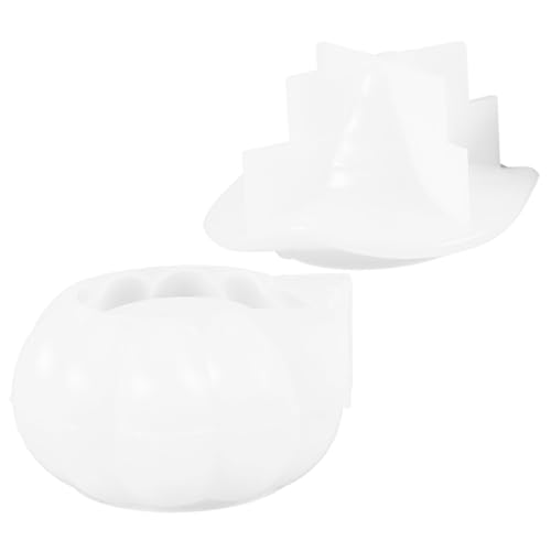 POPETPOP 1Satz Halloween Kürbis Silikonform DIY Epoxidharzform für Vorratsgläser Wiederverwendbar und Leicht zu Reinigen für Halloween Dekorationen von POPETPOP