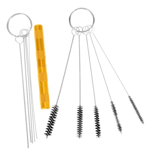 POPETPOP Airbrush Reinigungsset 3 Stück mit Schnellverschluss Präzisionsanschlüssen und Adapter für Airbrush Schläuche Robuster Luftschlauchverbinder für Künstlerbedarf von POPETPOP
