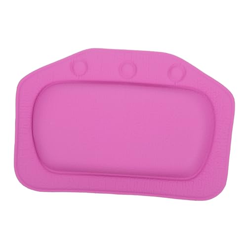 POPETPOP 1stk Badezimmerkissen -badekissen Wannen-nackenkissen Atmungsaktives Badezubehör Bad Nackenkissen Wannenkissen Bad Kopfkissen Duschkissen Mini 3D Violett PVC Kopfpolster von POPETPOP