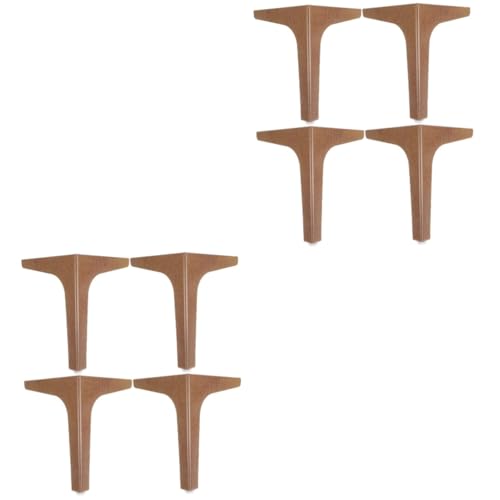 POPETPOP 8stücke Möbelbeine Aus Verstellbare Füße Für Sofa Couch Bett Und Schrank Holzoptik Für Küchen Und Wohnzimmermöbel von POPETPOP