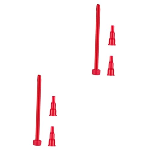 POPETPOP 2 Sätze Gasbrenner Wiederaufladbar Plasma Pumpe Adapter Lötlampe Düse Jet Benzinkanister Küchenfackel Gasregler Tank Feuerzeuge Abs-Kunststoff Rot 3 Stück * 2 POPETPOP 2 Sätze Gasbrenner Wiederaufladbar Plasma Pumpe Adapter Lötlampe Düse Jet Benzinkanister Küchenfackel Gasregler Tank Feuerzeuge Abs-Kunststoff Rot 3 Stück * 2 von POPETPOP