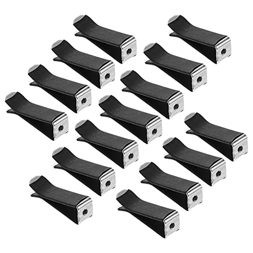 POPETPOP 2 Sätze Luftauslassclip Abdeckung Clip-Autos Dame Duft Für Entlüften Und -lüftungsclips Auto-diffusor-entlüftungsclip Auto -luftauslass -Clips Ferromangan Schwarz 30 Stück * 2 von POPETPOP