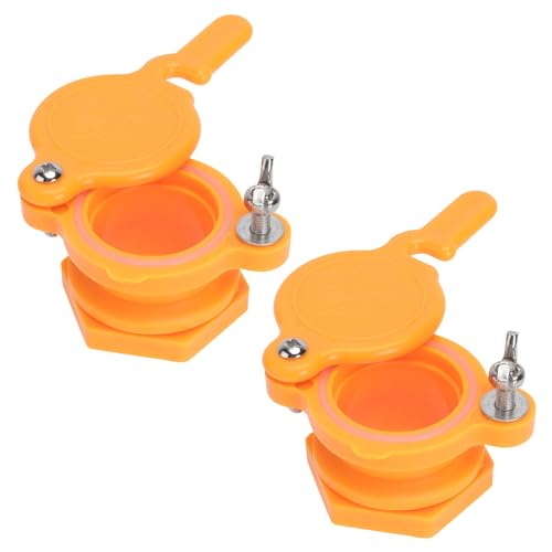 POPETPOP 2 Stk Honey Gate Honigschleuder Wasserhahn edelstahlschrauben Bienenstock-Werkzeug Imkereiausrüstung Honigtor für Eimer Honey-Gate-Eimer Ventil Imkerei Werkzeuge Suite Auszieher von POPETPOP