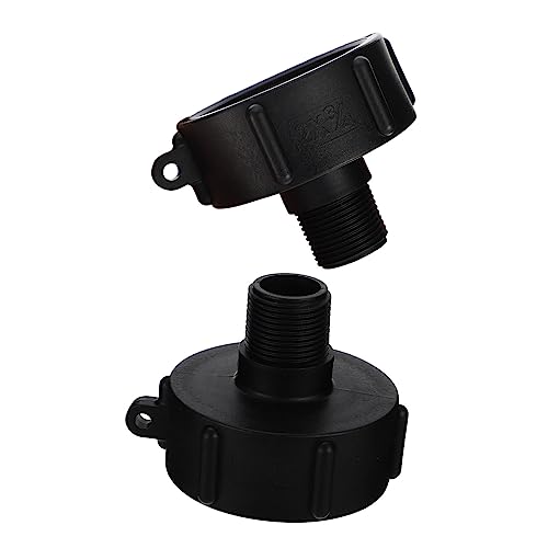 POPETPOP 2 Stück Ibc Tank Adapter Abs Robustes Ibc Wassertank Zubehör Grobgewinde Anschluss für Gartenschlauch Schnelle Verbindung Praktisch Langlebig POPETPOP 2 Stück Ibc Tank Adapter Abs Robustes Ibc Wassertank Zubehör Grobgewinde Anschluss für Gartenschlauch Schnelle Verbindung Praktisch Langlebig von POPETPOP