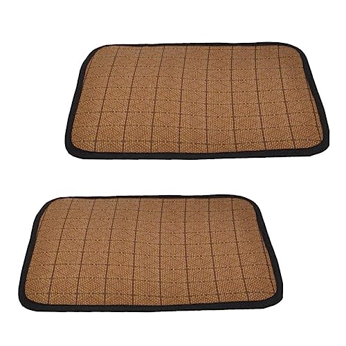 POPETPOP 2 Stück Kühlmatte für Haustiere Selbstkühlendes Kühlpad für Katzen Atmungsaktive Sommerauflage für Heiße Langlebig und Komfortabel POPETPOP 2 Stück Kühlmatte für Haustiere Selbstkühlendes Kühlpad für Katzen Atmungsaktive Sommerauflage für Heiße Langlebig und Komfortabel von POPETPOP