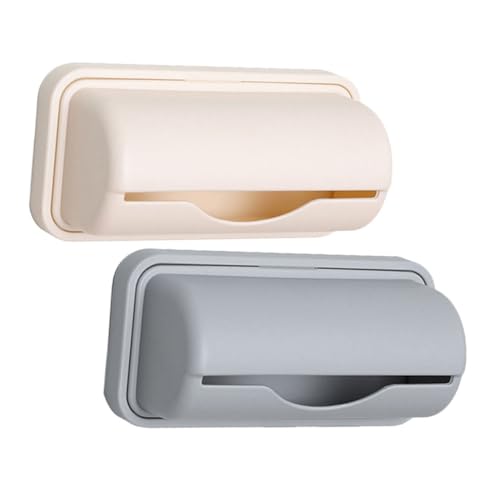 POPETPOP 2 Stück Müllsackspender Mülleimer-Spender Organizer zur Aufbewahrung von Einkaufstüten Abfallbeutelhalter Papiertuchspender Küchentaschenhalter Spender für Einkaufstüten pp von POPETPOP