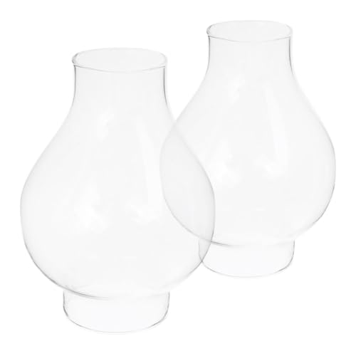POPETPOP 2stücke Windfester Vintage Lampenschirm Für Kronleuchter Wandleuchten Und Pendelleuchten Robuste Und Vielseitige Lampenschirmabdeckung Für Verschiedene Leuchtmittel von POPETPOP