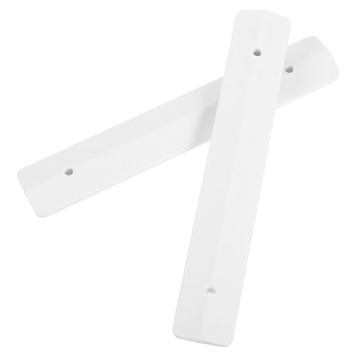 POPETPOP 2 Stück Robuste Verbindungsstücke für Pegboard Weiße Lochwand Haken Vielseitig Kombinierbar für Küche und Büro Modernes Minimalistisches Design von POPETPOP
