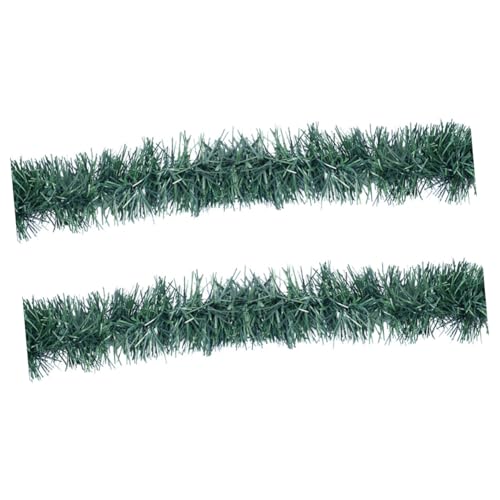 POPETPOP 2 Stück Teiliges Weihnachtsgirlande Künstliche Weihnachtsdekoration Langlebig Robust für Fenster Tür Wand Festliche DIY Hängedeko POPETPOP 2 Stück Teiliges Weihnachtsgirlande Künstliche Weihnachtsdekoration Langlebig Robust für Fenster Tür Wand Festliche DIY Hängedeko von POPETPOP