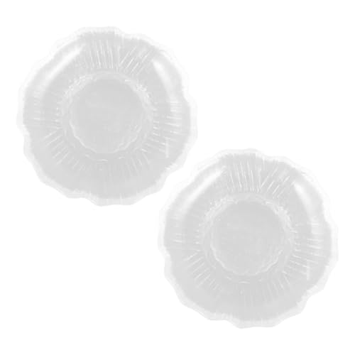 POPETPOP 2 Stück Untersetzer für Teetassen Kleine Runde Transparente Tassenschale Hitzebeständiger Tischschutz Vielseitiger Kaffeetassen und Snackteller für Zuhause Wiederverwendbar POPETPOP 2 Stück Untersetzer für Teetassen Kleine Runde Transparente Tassenschale Hitzebeständiger Tischschutz Vielseitiger Kaffeetassen und Snackteller für Zuhause Wiederverwendbar von POPETPOP