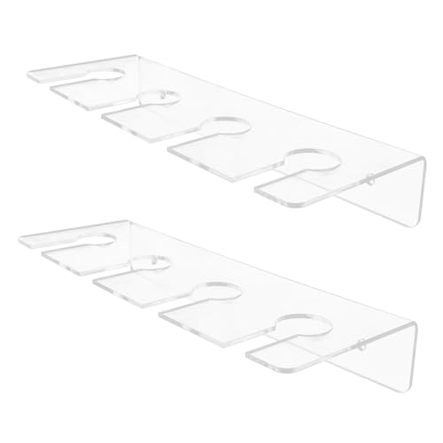 POPETPOP 2 Stück Weinglasregal Weinglasbügel Wäscheständer für Weingläser Barglashalter Weinregal unter dem Schrank Tisch Weinglashalter Weinglas Lagerung Acryl Transparent POPETPOP 2 Stück Weinglasregal Weinglasbügel Wäscheständer für Weingläser Barglashalter Weinregal unter dem Schrank Tisch Weinglashalter Weinglas Lagerung Acryl Transparent von POPETPOP