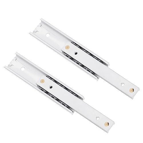 POPETPOP Miniatur Schubladenschienen 2 Stücke Kugelgelagerte Verlängerungsschienen für Schränke Tragfähig und Leise 16mm Breite für Möbel und Schubladen POPETPOP Miniatur Schubladenschienen 2 Stücke Kugelgelagerte Verlängerungsschienen für Schränke Tragfähig und Leise 16mm Breite für Möbel und Schubladen von POPETPOP