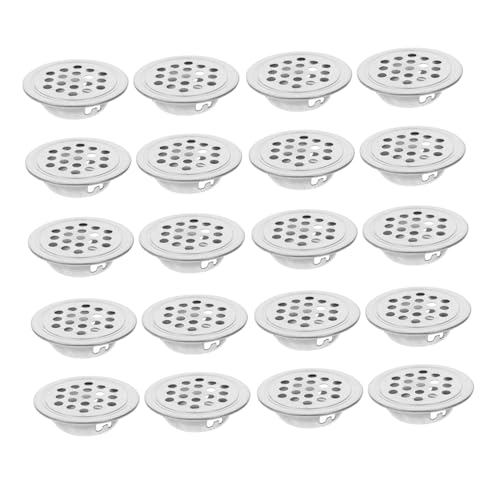 POPETPOP 20 Stück Edelstahl Entlüftungsabdeckungen Für Schuhschränke Dachuntersichten Schrankentlüftungen Entlüftung Mit Loch Kriechkeller Entlüftungsabdeckungen Wandentlüftung POPETPOP 20 Stück Edelstahl Entlüftungsabdeckungen Für Schuhschränke Dachuntersichten Schrankentlüftungen Entlüftung Mit Loch Kriechkeller Entlüftungsabdeckungen Wandentlüftung von POPETPOP
