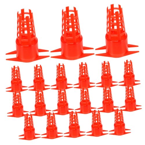 POPETPOP 20 Stück Kunststoff Königinnenkäfige mit Spitzem Schutz für Bienenzucht Imkereizubehör Langlebig Praktisch für Imker Bienenzucht mit Einfachem Handling und Sicherer von POPETPOP