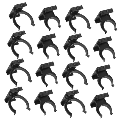 POPETPOP 20 Stück Teiliges Küchen Sockelleisten Clips aus Robustem Kunststoff Einfache Montage Verstellbare Plinth Klemmen für Möbel und Küchenschränke Einsetzbar für Sockelleisten und von POPETPOP