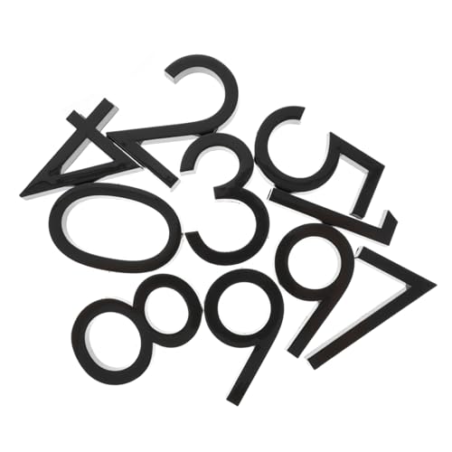 POPETPOP 20 Stück Teiliges Selbstklebendes Hausnummernschild aus Robustem Resin Wetterfest und Reflektierend Geeignet für Haustür Briefkasten Moderne Adressnummern Aufkleber POPETPOP 20 Stück Teiliges Selbstklebendes Hausnummernschild aus Robustem Resin Wetterfest und Reflektierend Geeignet für Haustür Briefkasten Moderne Adressnummern Aufkleber von POPETPOP