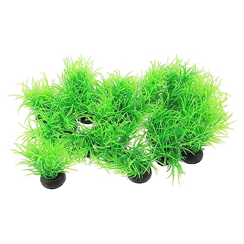 POPETPOP 20St Aquarienlandschaft Fischglas Aquarienpflanze Teich Aquariumdeckel aquariumpflanzen Dekoration für Wasserbecken Aquarium Pflanzendekor Wasserpflanzen Süßwasseraquarium Plastik von POPETPOP