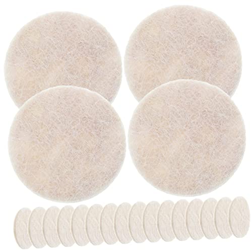 POPETPOP 225 Stück Kratzfestes Filzpad Möbel Filzkissen Pads schützen Stuhlbeinschutz Fuß Essen stühle kleine Filzgleiter Stuhlbeinpolsterschutz Filzbeschützer Stuhlbeinmatten gefühlt Beige von POPETPOP