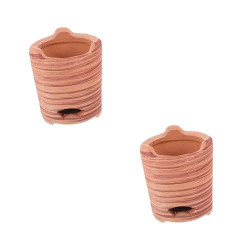 POPETPOP 2St Holzkohleofen transportabler grill kaminofen Holzkohle-Barbecue outdoor fire pits holzkohlegrill grill Kochen Brenner wok Grillzange Holzkohlegrillofen Grillöfen im Freien Ton von POPETPOP