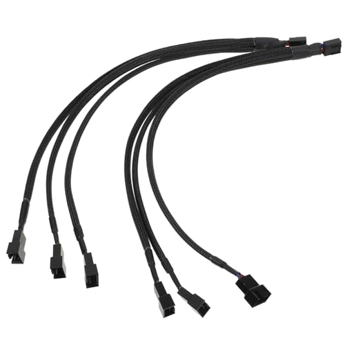 POPETPOP 2Stücke Pin Pwm Lüfter Splitter Kabel für Desktop Computer zu Lüftersplitter Effiziente Wärmeableitung Stabiler Betrieb für CPU Kühlung POPETPOP 2Stücke Pin Pwm Lüfter Splitter Kabel für Desktop Computer zu Lüftersplitter Effiziente Wärmeableitung Stabiler Betrieb für CPU Kühlung von POPETPOP