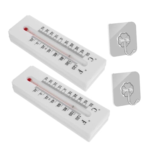 POPETPOP 2Stücke Thermometer Schlüsselversteck für Außen Sicheres Schlüsselaufbewahrungssystem mit Verstecktem Installieren für Terrasse POPETPOP 2Stücke Thermometer Schlüsselversteck für Außen Sicheres Schlüsselaufbewahrungssystem mit Verstecktem Installieren für Terrasse von POPETPOP