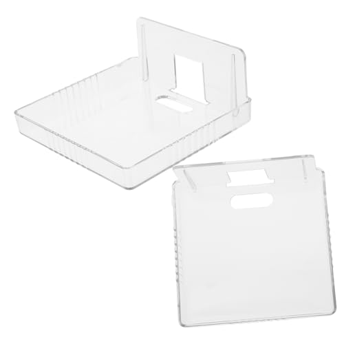 POPETPOP 2Stücke Transparente Wandregale für Router kein Bohren Erforderlich Halterung für Einfache Installation Wohnräumen POPETPOP 2Stücke Transparente Wandregale für Router kein Bohren Erforderlich Halterung für Einfache Installation Wohnräumen von POPETPOP