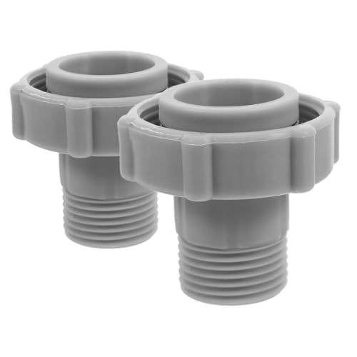 POPETPOP 2stücke Pool Vacuum Schlauchadapter Robuste Verbindung Für Pools Einfache Installation Langlebig Und Zuverlässig Für Effizientes Poolentleeren von POPETPOP