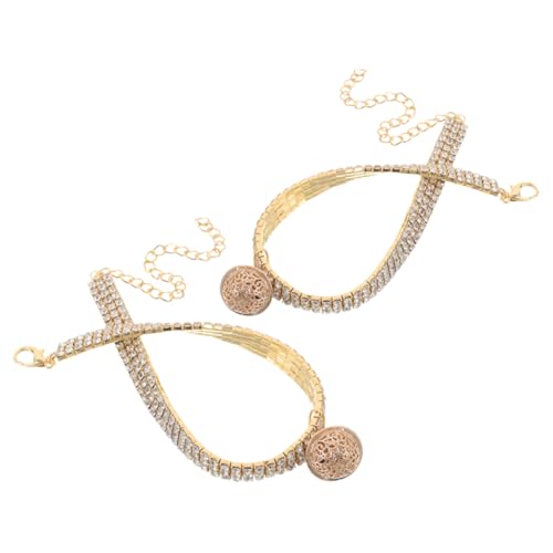 POPETPOP 2Stücke Verstellbares Haustierhalsband mit Glöckchen für und Funkelnde Tieraccessoires für Stilvolle Auftritte POPETPOP 2Stücke Verstellbares Haustierhalsband mit Glöckchen für und Funkelnde Tieraccessoires für Stilvolle Auftritte von POPETPOP