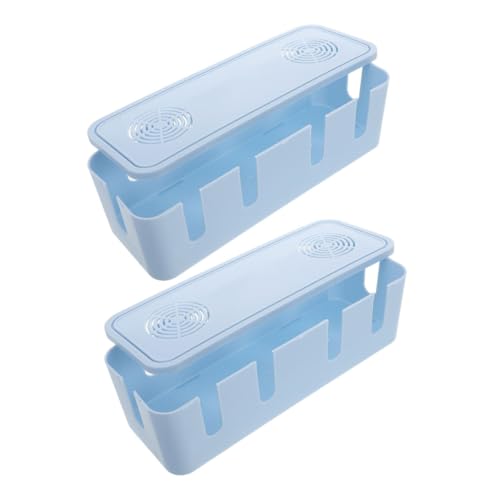 POPETPOP 2er-Box Aufbewahrungsbox Aus Draht Ladekabel Fall Kabelmanagement Für Den Schreibtisch Schreibtisch-Kabel-Organizer Kabel-Organizer-behälter Kordanizer Für Schreibtisch Pp Sky- POPETPOP 2er-Box Aufbewahrungsbox Aus Draht Ladekabel Fall Kabelmanagement Für Den Schreibtisch Schreibtisch-Kabel-Organizer Kabel-Organizer-behälter Kordanizer Für Schreibtisch Pp Sky- von POPETPOP