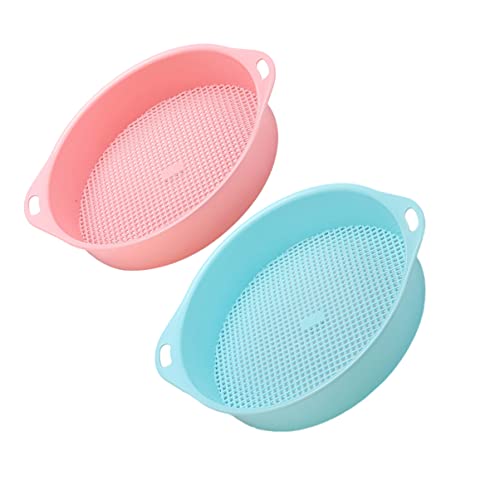 POPETPOP 2er Set Gartensieb Mit Griff Mesh Sieb Werkzeug Für Erde Steine Und Kompost Und Pink Praktisches Gartenzubehör Für Gartenarbeit Und Pflanzenpflege POPETPOP 2er Set Gartensieb Mit Griff Mesh Sieb Werkzeug Für Erde Steine Und Kompost Und Pink Praktisches Gartenzubehör Für Gartenarbeit Und Pflanzenpflege von POPETPOP