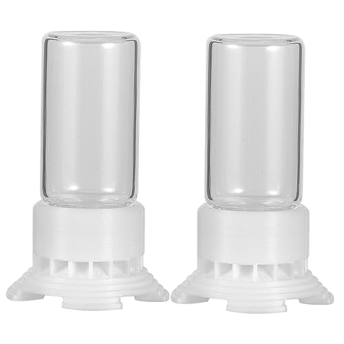 POPETPOP Ameisenfutterspender 2 Stück Mit Wasserbehälter Transparent Aus Kunststoff Und Glas Für Ameisennester Und Ameisengärten Tragbar Verhindert Ertrinken POPETPOP Ameisenfutterspender 2 Stück Mit Wasserbehälter Transparent Aus Kunststoff Und Glas Für Ameisennester Und Ameisengärten Tragbar Verhindert Ertrinken von POPETPOP