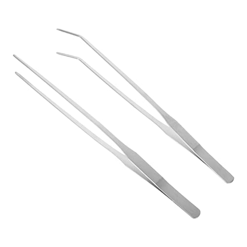 POPETPOP Aquarium-pinzette Mit Einzigartigem Design 2 Stück Handpinzette Für Die Reinigung Von Aquarien Einfach Zu Verwendende Pflanze von POPETPOP