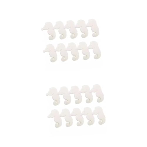 POPETPOP 2stücke Hochwertige Meerespferd-Form Ölabsorbierende Schwamm-Pads Für Pools Effiziente Filterung Und Vielseitige Verwendung Kosmetik Und Schwimmbädern von POPETPOP