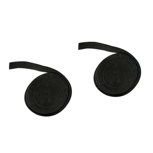 POPETPOP 3 Rollen Hochtemperatur BBQ Dichtungsband Selbstklebend Schwarze Feuerfeste Gasket Dichtung für Smoker Grill und Outdoor Camping Zubehör von POPETPOP