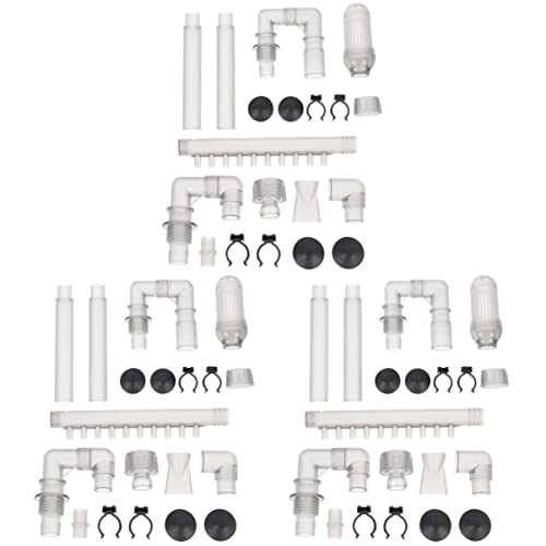 POPETPOP 3 Sätze Sanitärarmaturen Zubehör Für Aquarien Wasserschlauchfilter Aquarium-kanisterfilter Rohr Für Aquarium Wasserschlauch Für Aquarien Filter Für Aquarien Panzer Abs Wasserrohr von POPETPOP