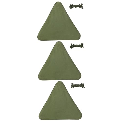 POPETPOP 3stücke Outdoor Camping Tripod Stool Wasserdichter Dreibeiniger Klapphocker Für Angeln Reisen Und Gartenaktivitäten Stabiler Und Tragbarer Faltstuhl Aus Strapazierfähigem von POPETPOP