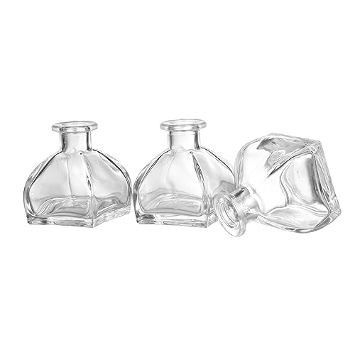 POPETPOP 3 Stück Aromatherapie-Flasche hochzeitsdeko hochzeitdeko Aroma Diffuser ätherische Öle Aromazerstäuber Container Leere nachfüllbare Flasche Aromatherapie-Behälter Glas Transparent POPETPOP 3 Stück Aromatherapie-Flasche hochzeitsdeko hochzeitdeko Aroma Diffuser ätherische Öle Aromazerstäuber Container Leere nachfüllbare Flasche Aromatherapie-Behälter Glas Transparent von POPETPOP