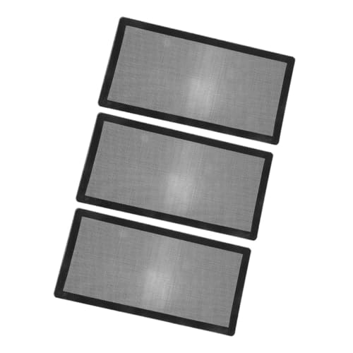 POPETPOP 3 Stück Staubschutzbedeckung Kühlung Sieb Haube Weiß Abdeckung des Lüftergehäuses Ersatz Filter Abdeckung des Abluftventilators Staubsichere Computerlüftergrills Magnetisch Schwarz POPETPOP 3 Stück Staubschutzbedeckung Kühlung Sieb Haube Weiß Abdeckung des Lüftergehäuses Ersatz Filter Abdeckung des Abluftventilators Staubsichere Computerlüftergrills Magnetisch Schwarz von POPETPOP