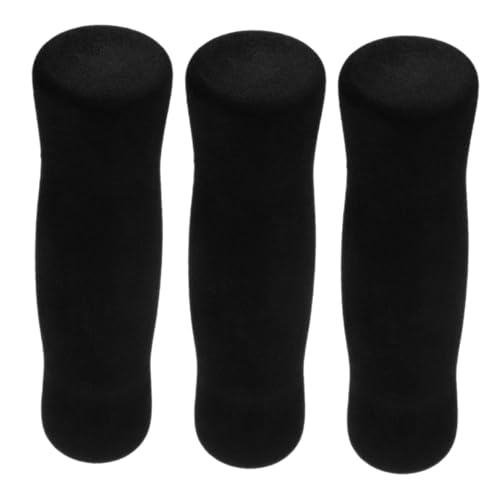 POPETPOP 3 Stück Teiliges Regenschirm Handgriffüberzüge aus Dickem Schaumstoff rutschfeste Komfortable Ersatzgriffe für Gehstock und Spazierstock mit Ergonomischem Design für Besseren Halt von POPETPOP