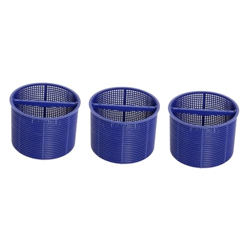 POPETPOP 3 Teiliger Pool Filterkorb Pool Skimmer Socken Skimmerkorb Für Inground Pool Sieb Pool Zubehör Skimmer Pool Netzskimmer Große Skimmerkörbe Reinigungsfalle Kunststoff von POPETPOP