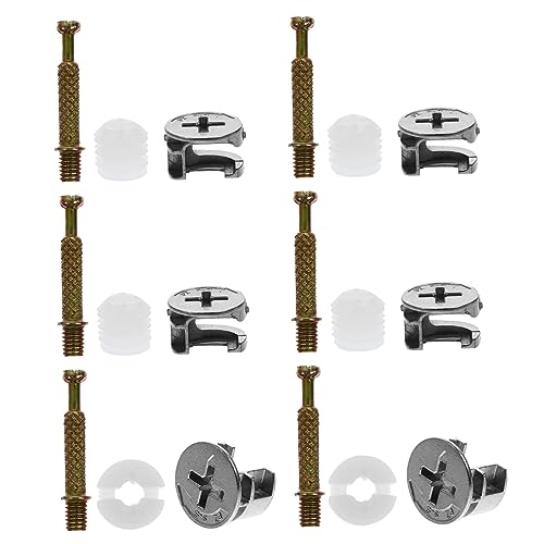 POPETPOP 30sätze Möbelverbindungsset Mit Eccentric Wheels Praktische Verbindungselemente Für Schränke Und Regale Langlebige Möbelzubehörteile Aus Hochwertigem Material von POPETPOP