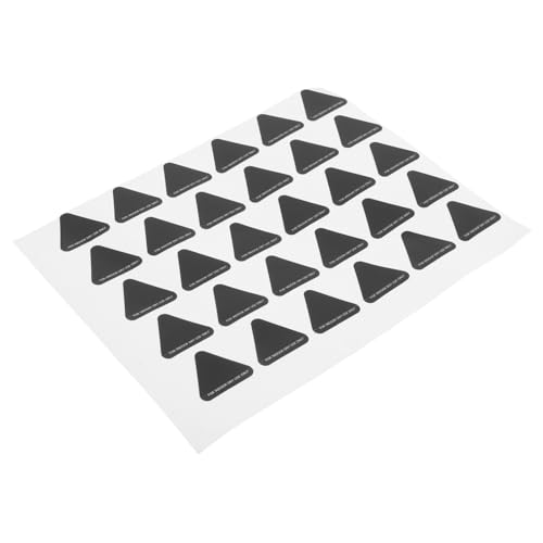 POPETPOP 30Stücke Thermochrome Warnaufkleber für Heiße Oberflächen Farbwechselnde Sicherheitsaufkleber für Heizung Wärmelampe Wasserkocher Einfach Anzubringen Langlebig Sicher von POPETPOP