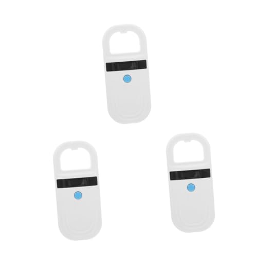 POPETPOP 3St Tiermarkenleser Digitale Mikrochips digitaler Scanner Cartoon-Stirnband Mikrochip Scanner Tierdaten Scanner PET -Scanner -Mikrochip -Leser PET -Mikrochip -Scanner Plastik Weiß von POPETPOP